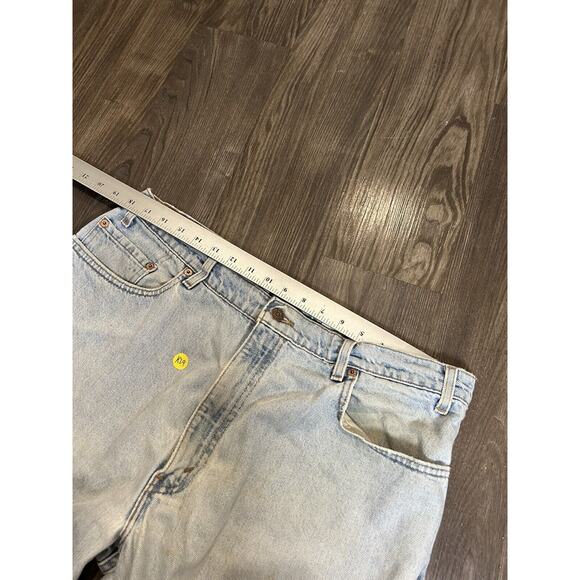 Vtg 1998 USA Levi's 560 Loose Fit Tapered Leg Denim Jeans Size 38x32 - Picture 7 of 12